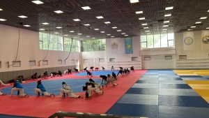 Алматыда таэквондодан кадеттер арасында оқу-жаттығу жиыны өтуде